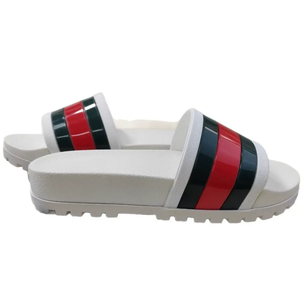 Claquettes Gucci Blanche