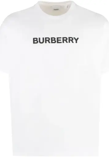 T-shirt Burberry blanc
